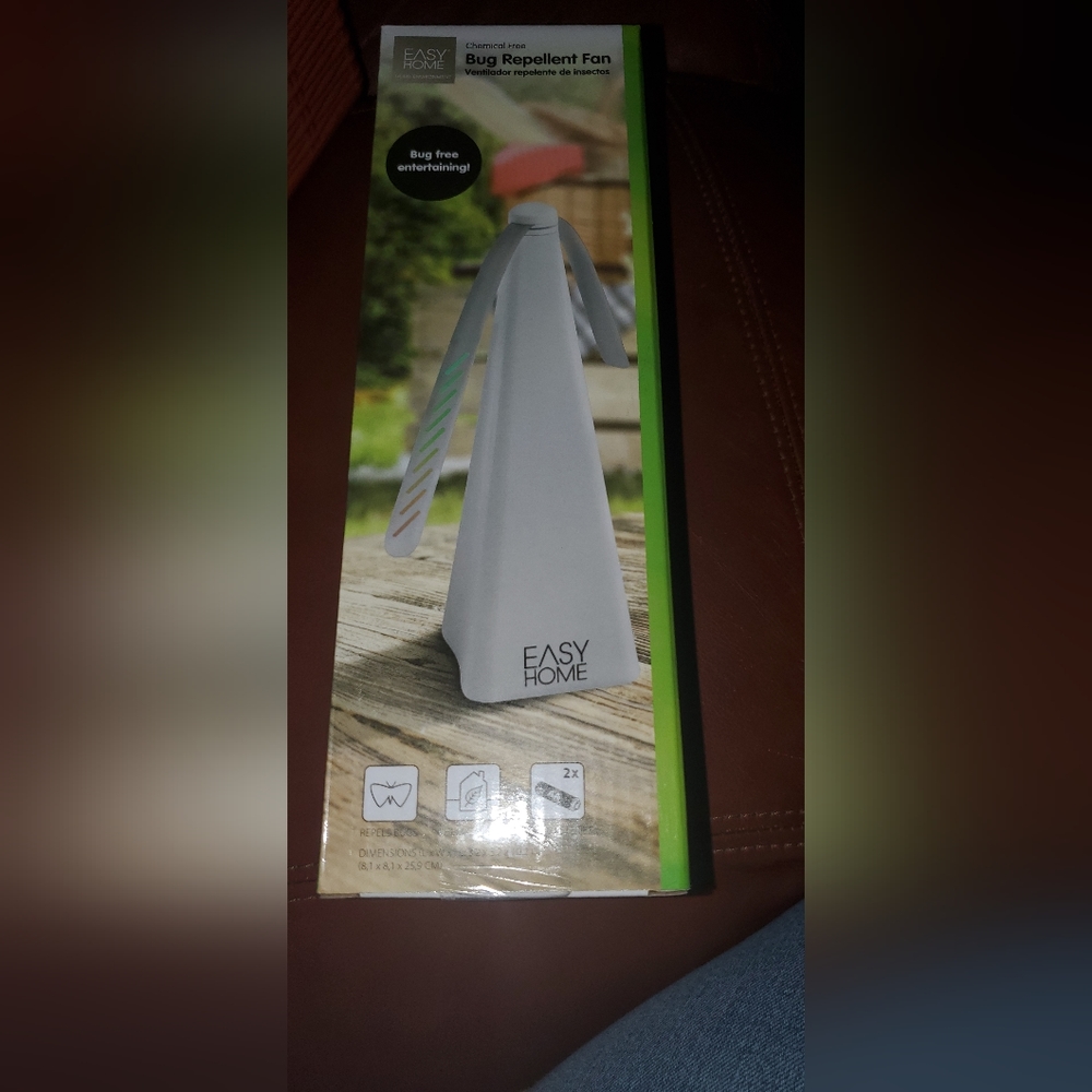 Easy Home Bug Repellent Fan White BNIB